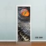 Adesivo De Porta Dinossauro Jurassic Park mod04 - 0,60x2,10m - 1