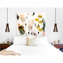 Ver imagem 2 de Kit 2 Luminárias Lustre Pendente Madeira Vazado Aletado Soq E27 13x25cm Cor:café