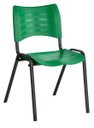 Ver imagem 1 de Cadeira Empilhável Iso Linha Polipropileno Iso Cor:Verde