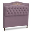 Ver imagem 1 de Cabeceira Estofada Cama Box Casal Belize 140Cm Luxor Rosê