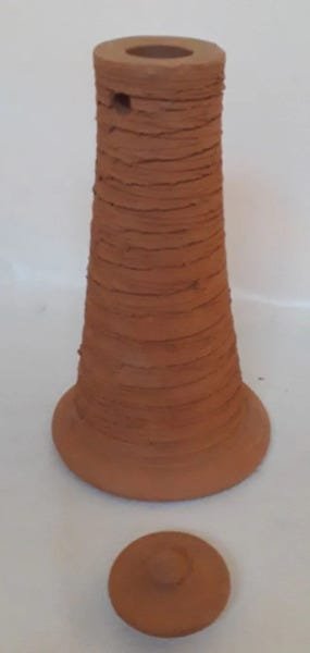 Vaso Para Orquídea Pau de Barro Para Enrraízamento - 4