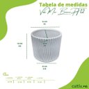 Ver imagem 5 de Vaso de Cerâmica Linha Mar (12) Branco Burguina