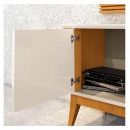 Rack para Tv até 75" 2 Portas 2 Gaveta Morgan 2.20 Edn:cedro/off White - 3