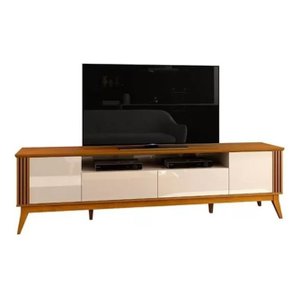 Rack para Tv até 75" 2 Portas 2 Gaveta Morgan 2.20 Edn:cedro/off White