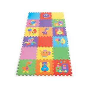 Tatame Infantil 8mm 18 Peças Roxo Mingone