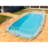 Cercado Cão Para Piscina Proteção Pet Animais 8/90 Cm 7,2m - 1
