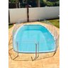 Cercado Cão Para Piscina Proteção Pet Animais 8/90 Cm 7,2m - 5