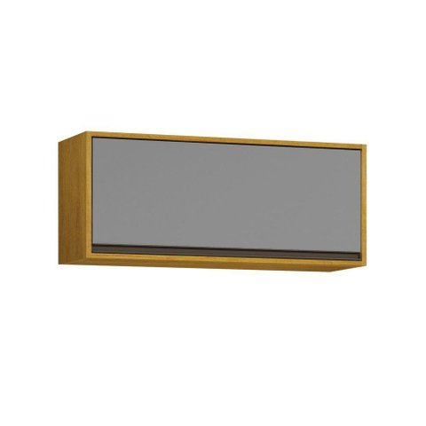Nicho Organizador para Cozinha Eduarda Plus Cinamomo/Cinza