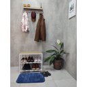 Ver imagem 1 de Kit Cabideiro e Porta Sapatos Entrada Banco Sapateira MDF Vazada Branca