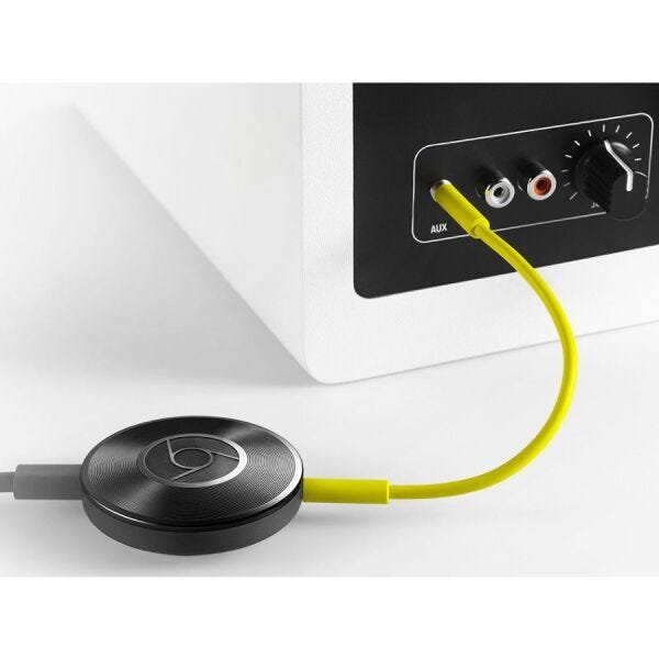 Google Combo com 03 Google Chromecast Audio Hero Streaming Vitrine