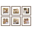 Ver imagem 2 de Kit Quadro Porta Retrato 32X32 - Foto 20X20 - Paspatur Branco:Moldura Ype/Kit com 6 Unidades