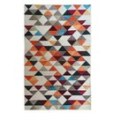 Ver imagem 1 de Tapete para Sala 1,00x1,40m Allegra Conceito 1 Triângulo Jolitex Ternille