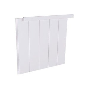 Acabamento de Poliestireno Branco para o Lambri Santa Luzia 280cm