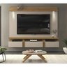 Painel para TV Loren com Mesa de Centro Anne Amarula Carvalho Europeu DJ Móveis - 1