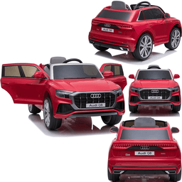 Carro Eletrico Zippy Toys Audi Q8 12V Controle Remoto Vermelho - 2