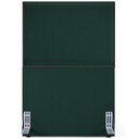 Ver imagem 7 de Cabeceira Cama Box Solteiro Com Tachas 100 cm Vicenza L02 Linho Verde Musgo - Lyam Decor