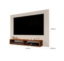 Ver imagem 3 de Painel Suspenso Home Tv até 50 Polegadas 2 Nichos Ipanema:cedro