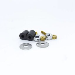 Assento Sanitário Poliéster Boss Liso Slow Close Reb. Oculto Preto Matte - 3