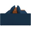 Ver imagem 6 de Sofá Ilha Modular para Sala 432cm com Puff Dublin K01 Veludo Azul Sintético Caramelo - Lyam Decor