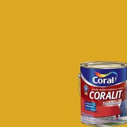 Esmalte Sintetico Brilhante 3,6L Amarelo Coralit - 2