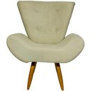 Ver imagem 3 de Poltrona Decorativa para Sala Recepção Manicure Consultório Escritório Emilia Suede