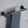 Kit Acessórios para Banheiro Aço Inox Acabamento Redondo Preto Fosco Black 4 Peças - 7