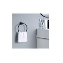 Ver imagem 4 de Kit Acessórios para Banheiro Aço Inox Acabamento Redondo Preto Fosco Black 4 Peças