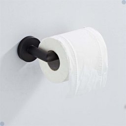 Kit Acessórios para Banheiro Aço Inox Acabamento Redondo Preto Fosco Black 4 Peças - 3