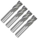 Ver imagem 1 de Kit Fresa Topo Reto 4 Cortes - Hss Med. 4/5/6/8 Mm