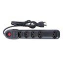 Ver imagem 1 de Filtro de Linha Megacabos 5 Tomadas 3P Preto