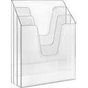 Ver imagem 1 de Organizador de Escritório Expositor Triplo Vertical CR. Unidade Acrimet