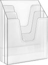 Ver imagem 1 de Organizador de Escritório Expositor Triplo Vertical CR. Unidade Acrimet