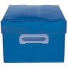 Caixa Organizadora THE BEST BOX P 335X255X180 AZ Unidade Polibras - 1