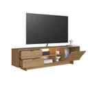 Ver imagem 5 de Rack para TV até 65 Polegadas com LED 180cm Aurora Mel Yescasa