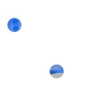 Ver imagem 2 de Assento e Encosto Cadeira Plástica - Azul