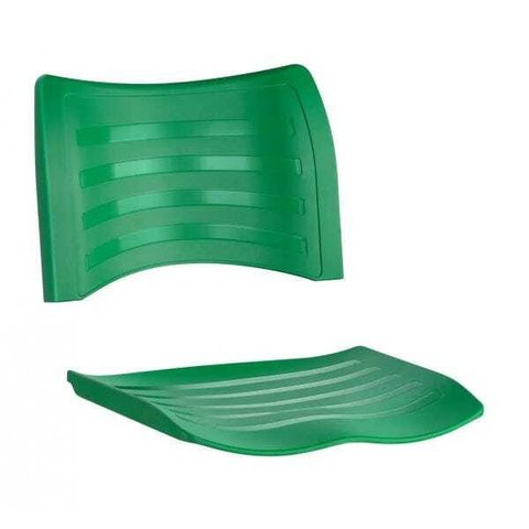 Assento e Encosto Cadeira Plástica - Verde
