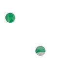 Ver imagem 2 de Assento e Encosto Cadeira Plástica - Verde