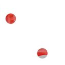 Ver imagem 2 de Assento e Encosto Cadeira Plástica - Vermelho