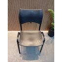 Ver imagem 2 de Assento e Encosto Cadeira Plástica Iso - Preto