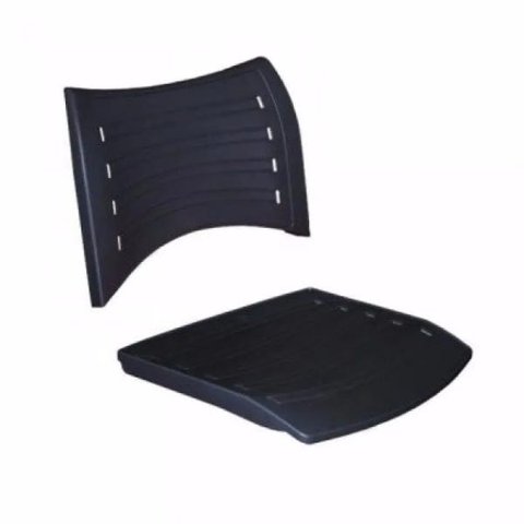 Assento e Encosto Cadeira Plástica Iso - Branco