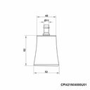 Ver imagem 3 de Kit 5 Sapatas Fixas para Cadeira