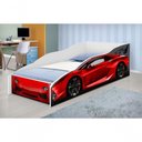 Ver imagem 2 de Cama Solteiro Carro Vermelho