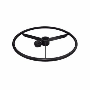 Aro Apoio Para Pes Para Cadeira Caixa Preto