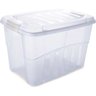 Caixa Plastica Multiuso Gran Box Alta Incolor 29l - 1