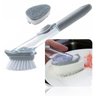 Escova De Descontaminação Para Louça Limpeza Pesada Banheiro - 5
