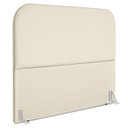 Ver imagem 1 de Cabeceira Casal 140 Cm com Frame Alana Suede Bege Artte