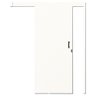 Kit Porta de Correr Madeira Lisa Mgm Branco Esq - 215 x 80cm - 3