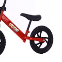 Ver imagem 2 de Bicicleta Infantil Balance 12 sem Pedal Pneu em Eva Vermelha - Importway