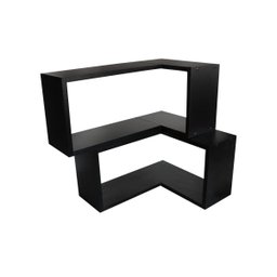 Nicho MDF de Canto Preto 50 x 46 x 36 - Mobes - 2 Nicho MDF de Canto Preto 50 x 46 x 36 - Mobes - 2