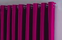 Ver imagem 2 de Cortina para Sala Quarto Blackout Tecido 2,70x1,80 Ellegance:vinho